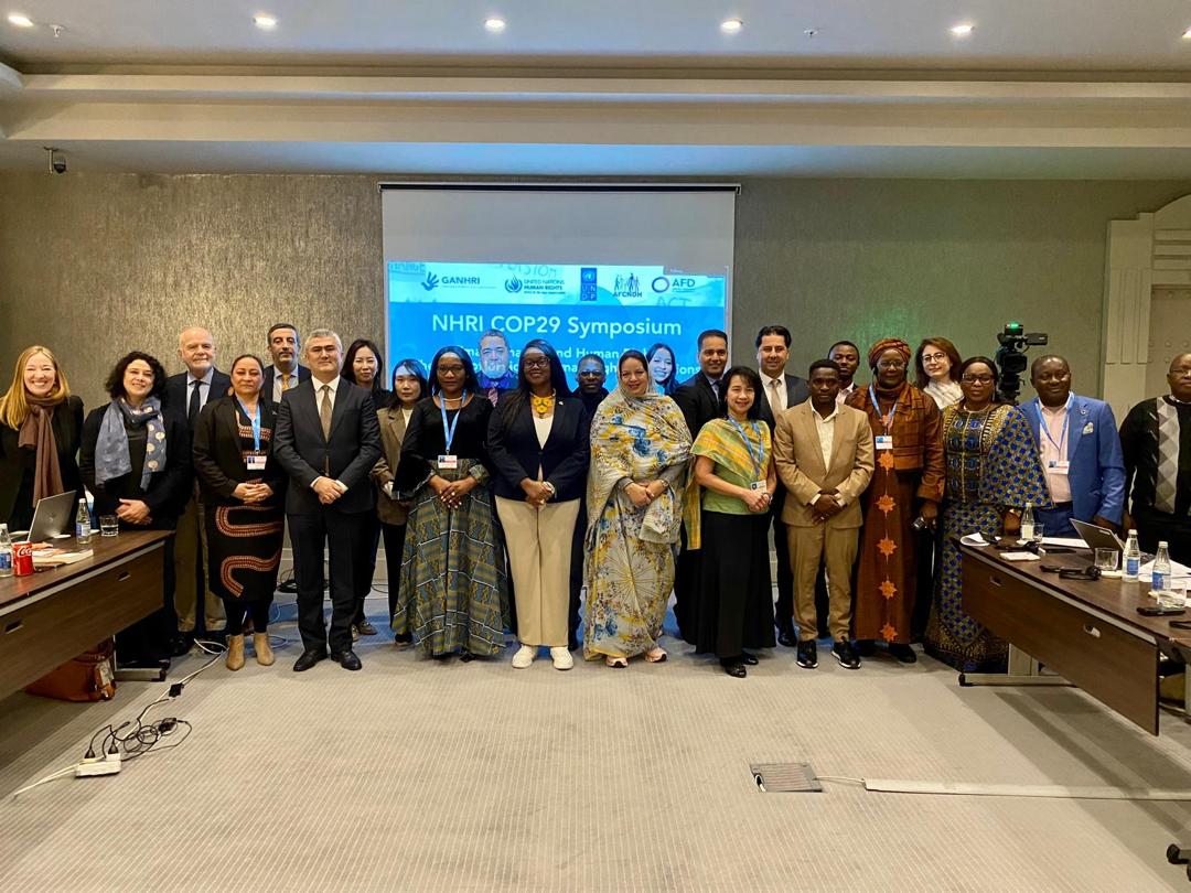 Amsatou Sow Sidibé, Présidente de la CNDH, à la COP29 : Pour des droits humains au cœur des politiques climatiques