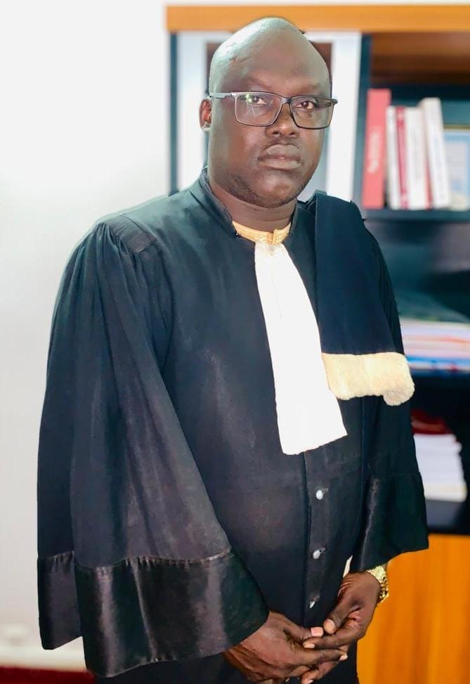 Fin des fonctions de Mr Papa Sene President sortant du CSDH