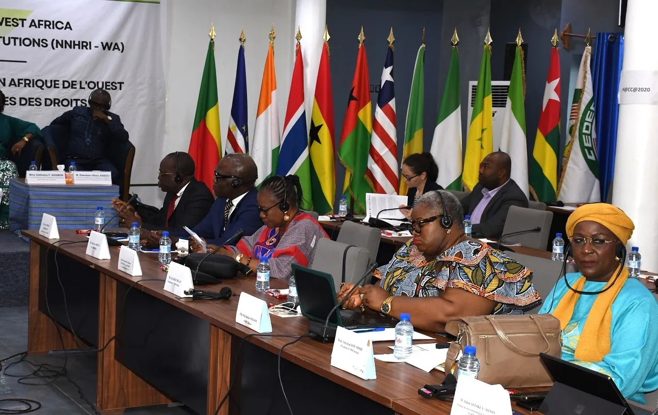6ème Consultation des Institutions Nationales des Droits de l'Homme d'Afrique de l'Ouest et du Sahel en cours à Cotonou