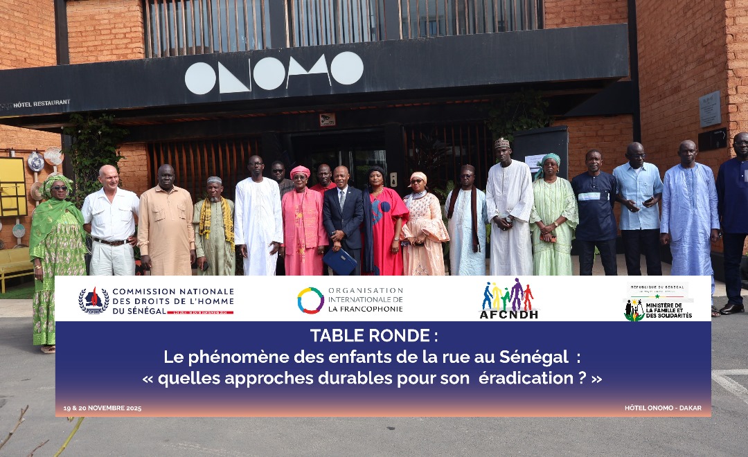 Table ronde nationale sur les enfants de la rue : À l’occasion de la Journée internationale des droits de l’enfant, la CNDH place le concret au cœur de l’action