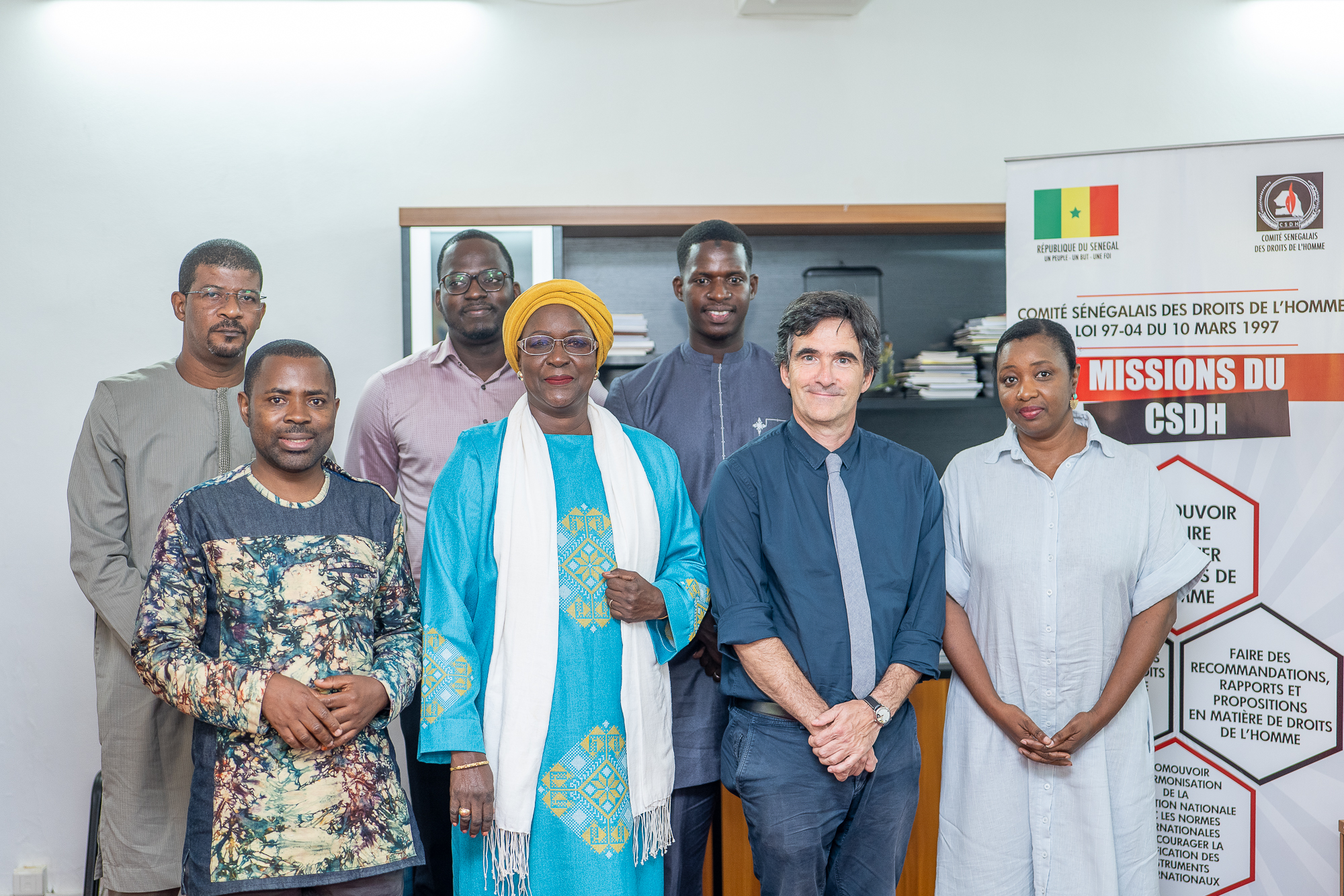 Le comité sénégalais des droits de l'homme reçoit Article 19