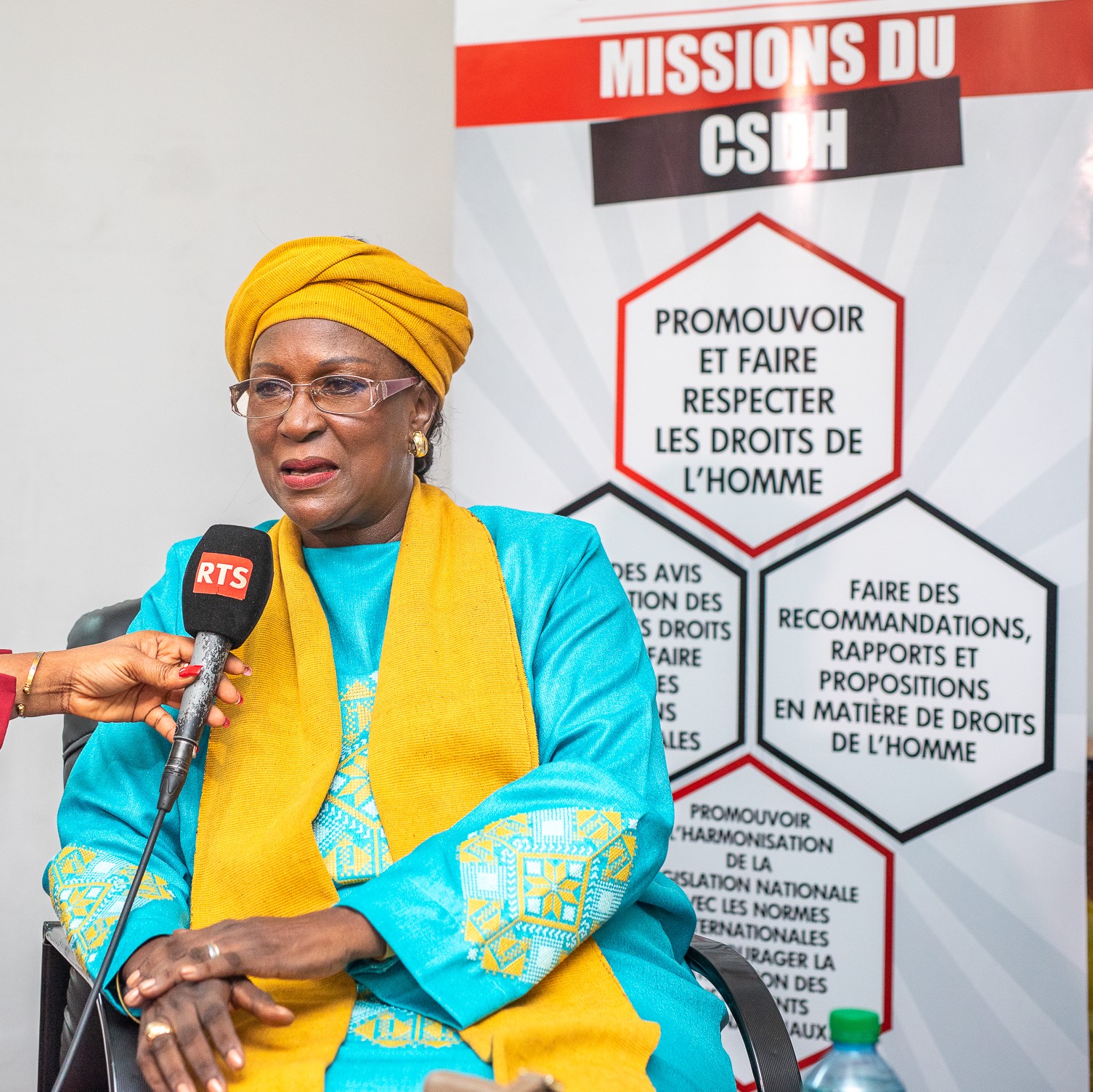 CSDH: Me Papa SENE passe le témoin au Pr Amsatou SOW SIDIBE